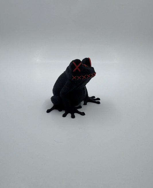 Stitched Toad with Button Eye