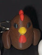 Adorable Chicken Keychain