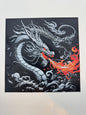 3d Dragon Textured Picture