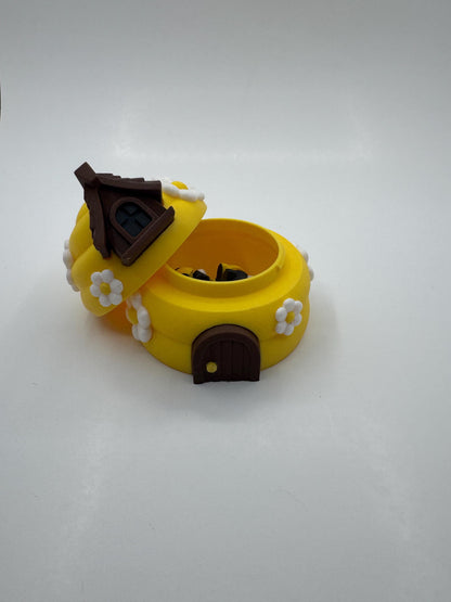 Bee House with 3 Bees Included
