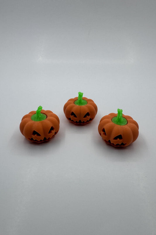 Spinning Pumpkin Figurine