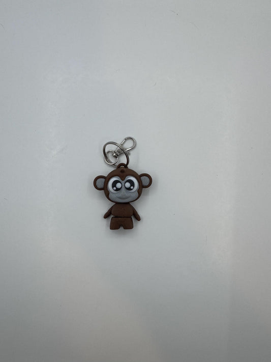 Adorable Monkey Keychain